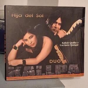 Duo Kallpa Hija del Sol CD Luciano Quispe Katun Quilla Peru Folk Harp Music